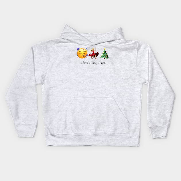 Mariah Carey Season Kids Hoodie by cut2thechas